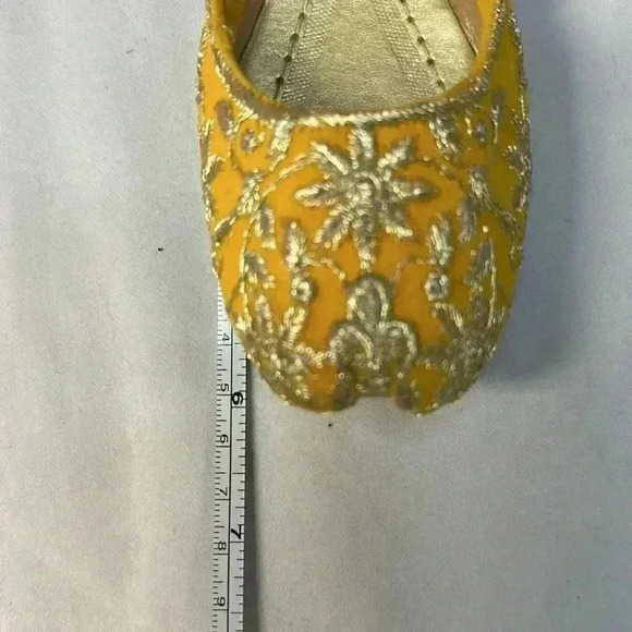 Traditional Afghani Slippers/Jutti shoes /party shoes  - Size 5 - Picture 8 of 11